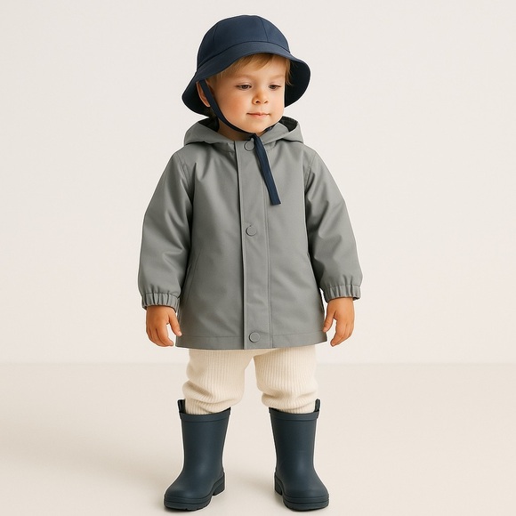 ZARA Kids | Gray/Blue | RAINBOOTS - Picture 7 of 7